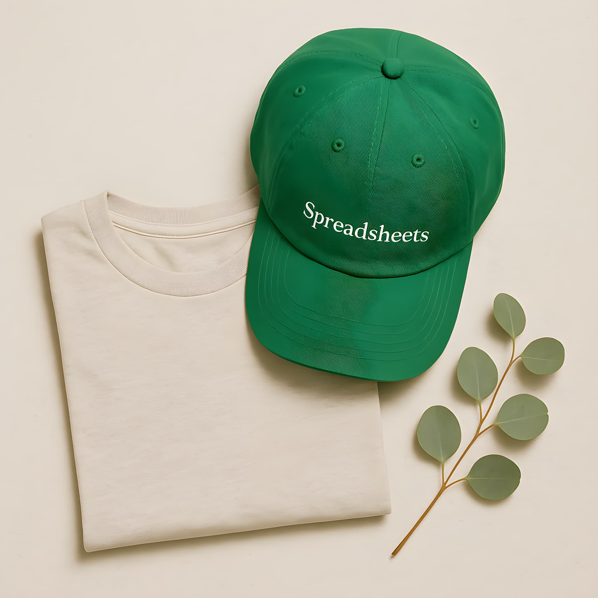 God's Last — Spreadsheets, flat lay