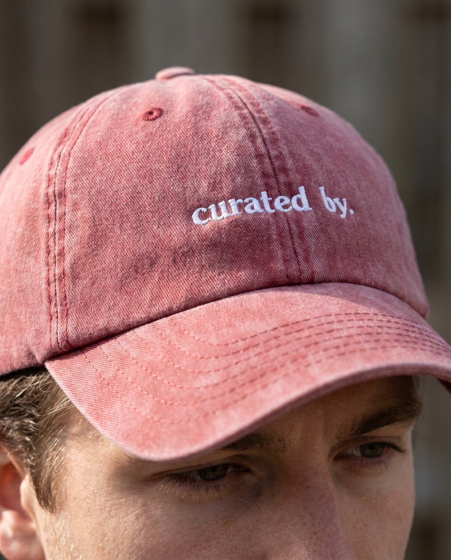 Curated By — embroidery detail