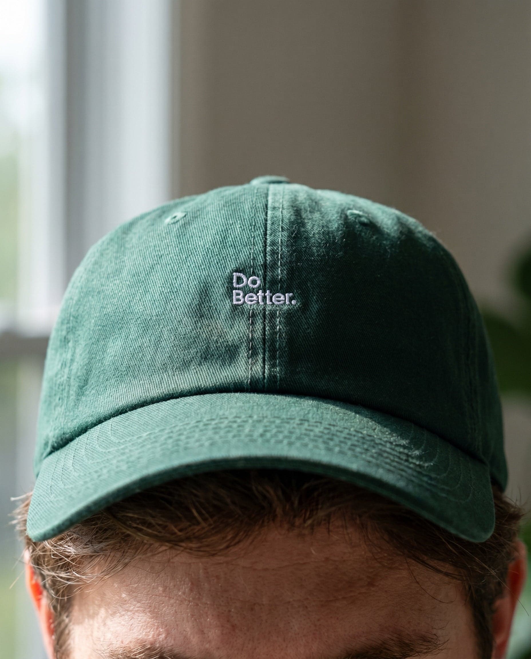 Do Better — embroidery detail
