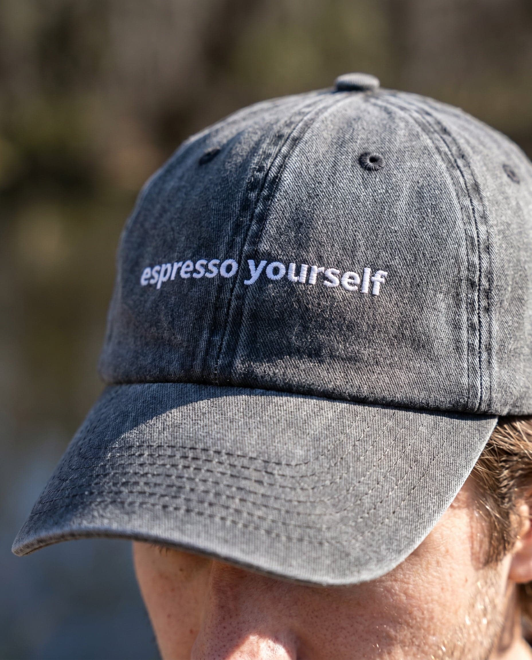 Espresso Yourself — embroidery detail
