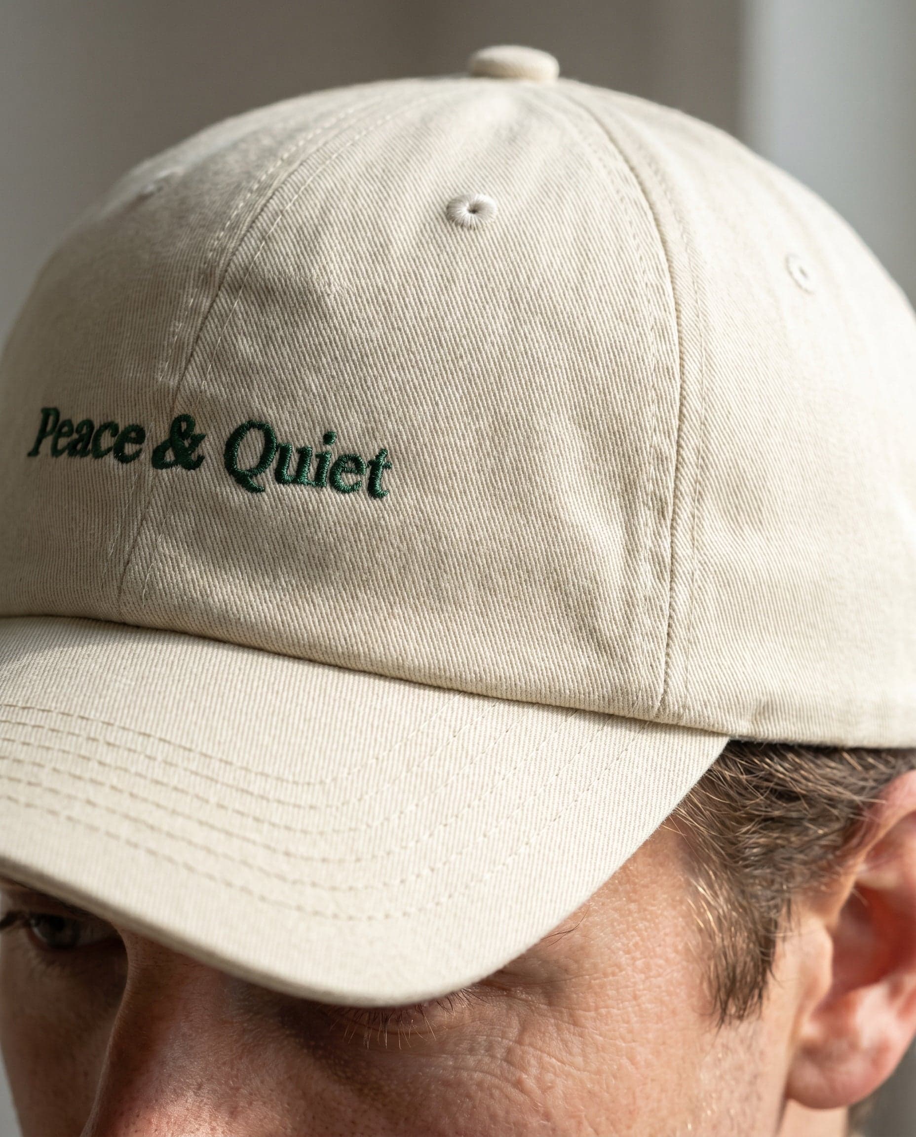 Peace And Quiet — embroidery detail