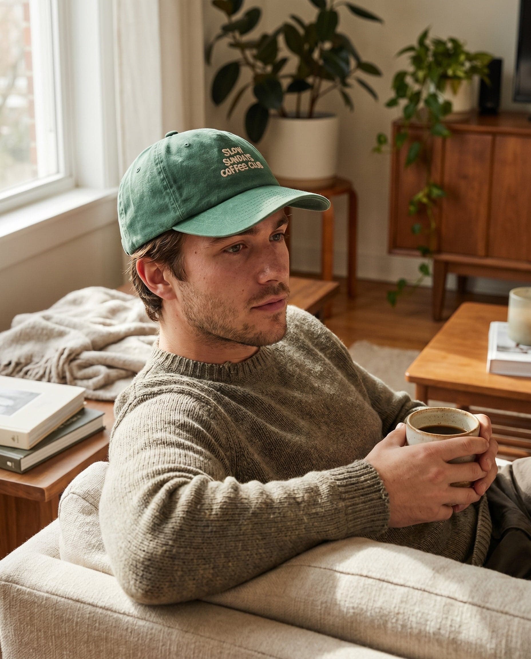 Slow Sundays Coffee Club — worn — lifestyle